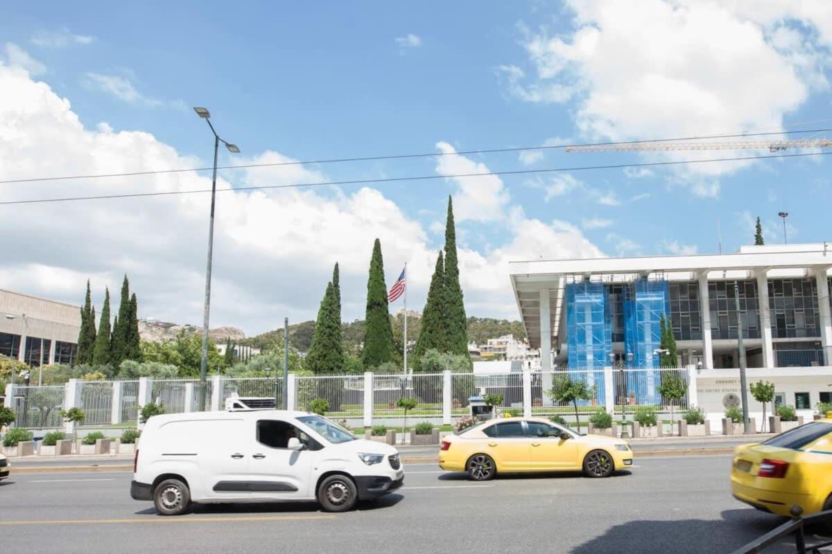 Brand New Urban Getaway Next To Megaro Mousikis Apartment Athens Ngoại thất bức ảnh